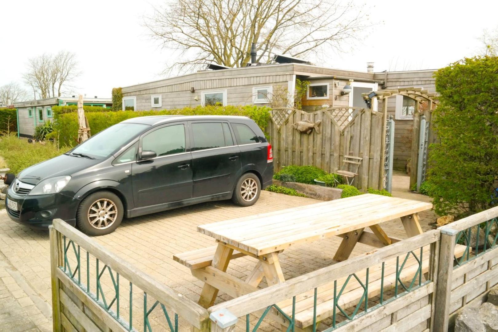 Bijzonder chalet An der Marina met sauna Anjum Buitenkant foto